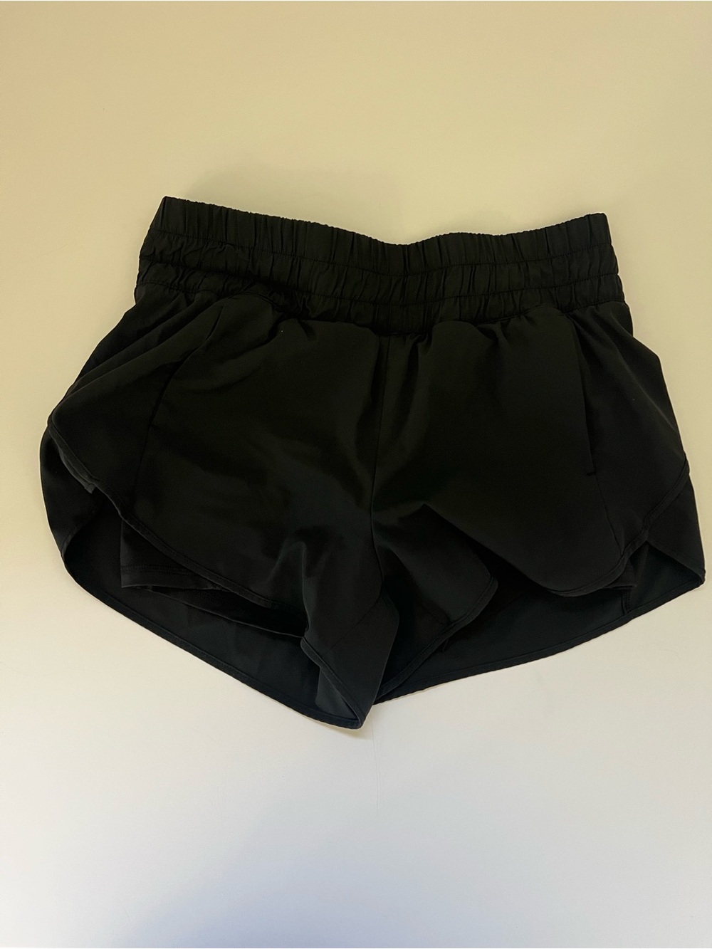 Avia Black Athletic Running Shorts Sz Small 4-6 Gym Workout Athleisure